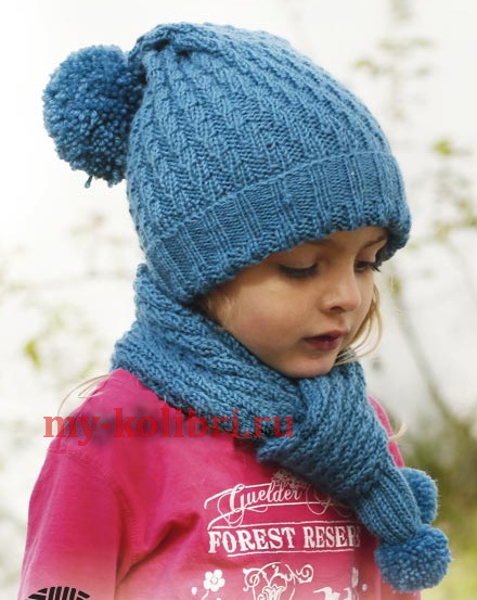 Модные детские шапки для девочек (с фото)