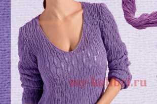 Вязать свитер спицами женский со схемами